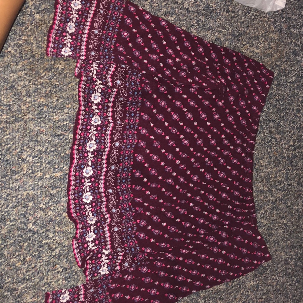 Off the shoulder shirt